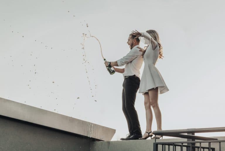 Skyline wedding backdrop - 3