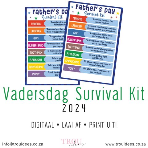 Vadersdag Survival Kit