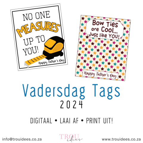 Vadersdag Tags