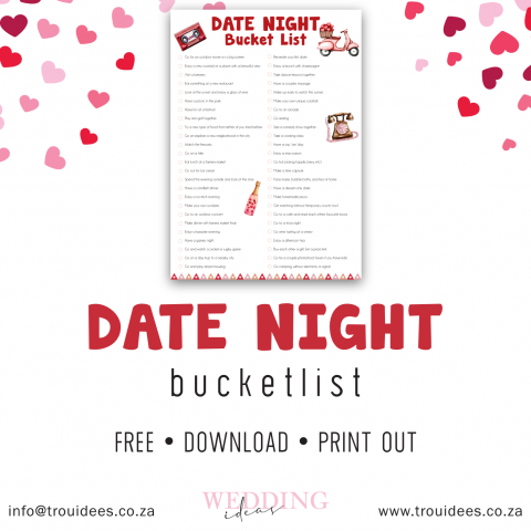 Date Night Bucket List